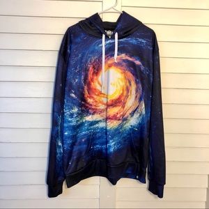 Into The AM Galaxy Hoodie